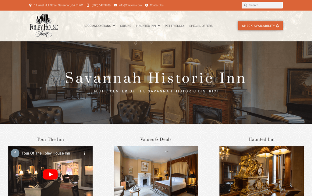 Foley House Inn - Savannah, GA